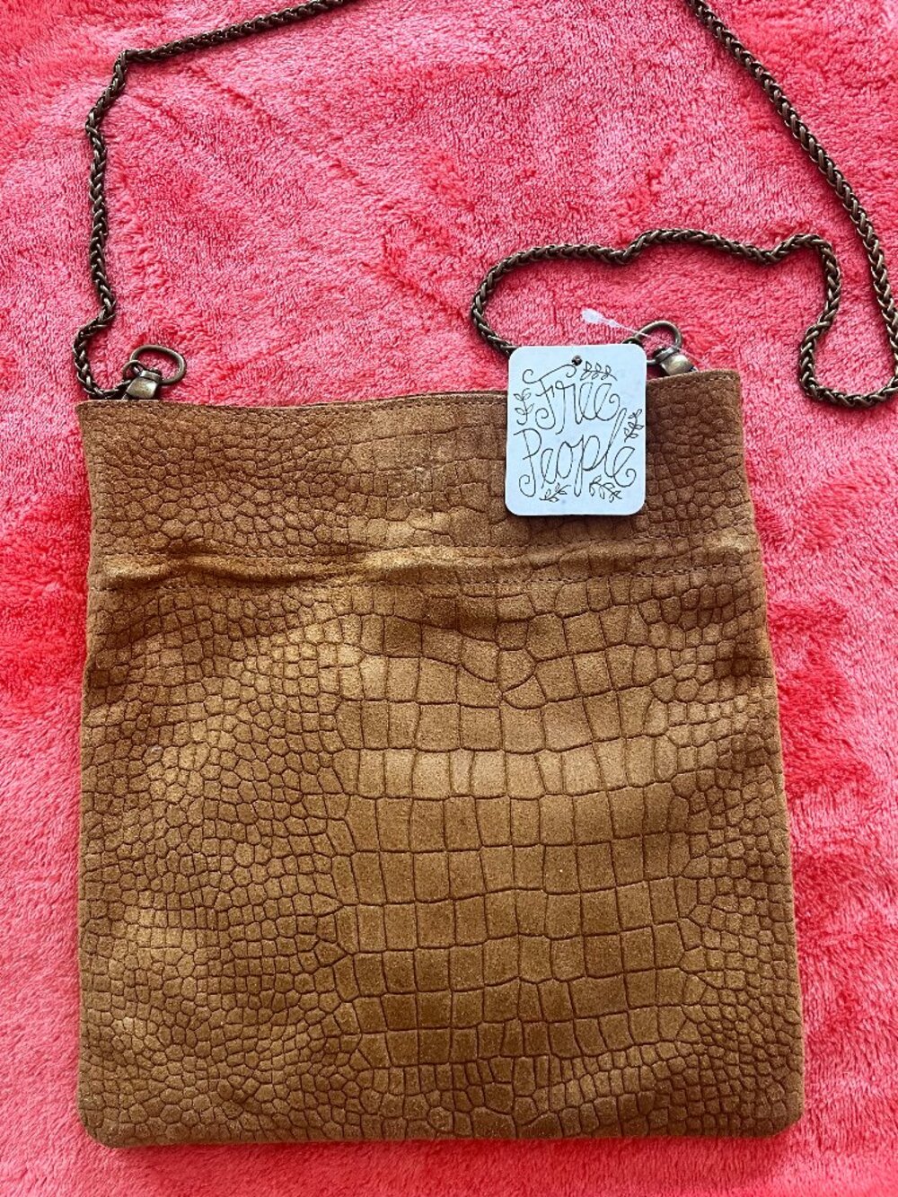 Free People Suede Crossbody Bag (Small)